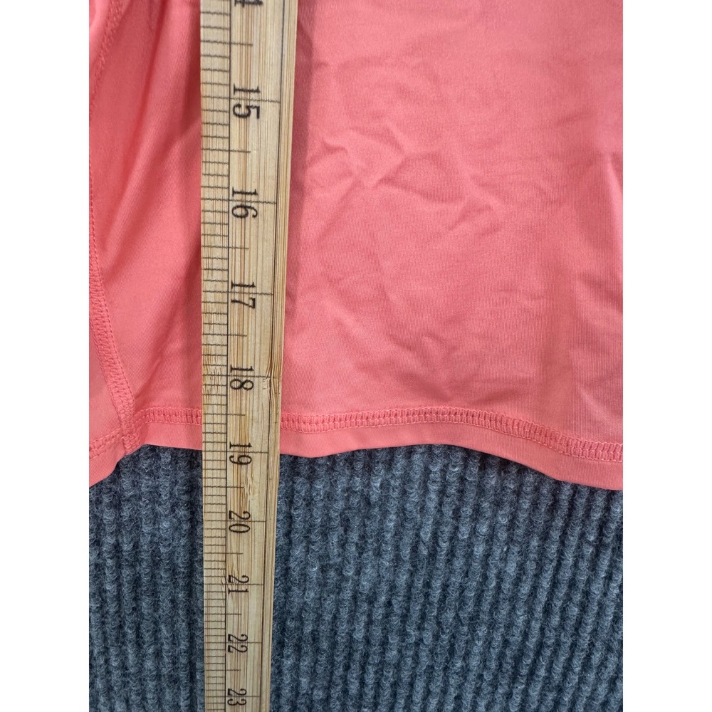Kona Sol Rash Guard Womens XL Coral Orange Good Cropped Long Sleeve Swim Top - Picture 5 of 7